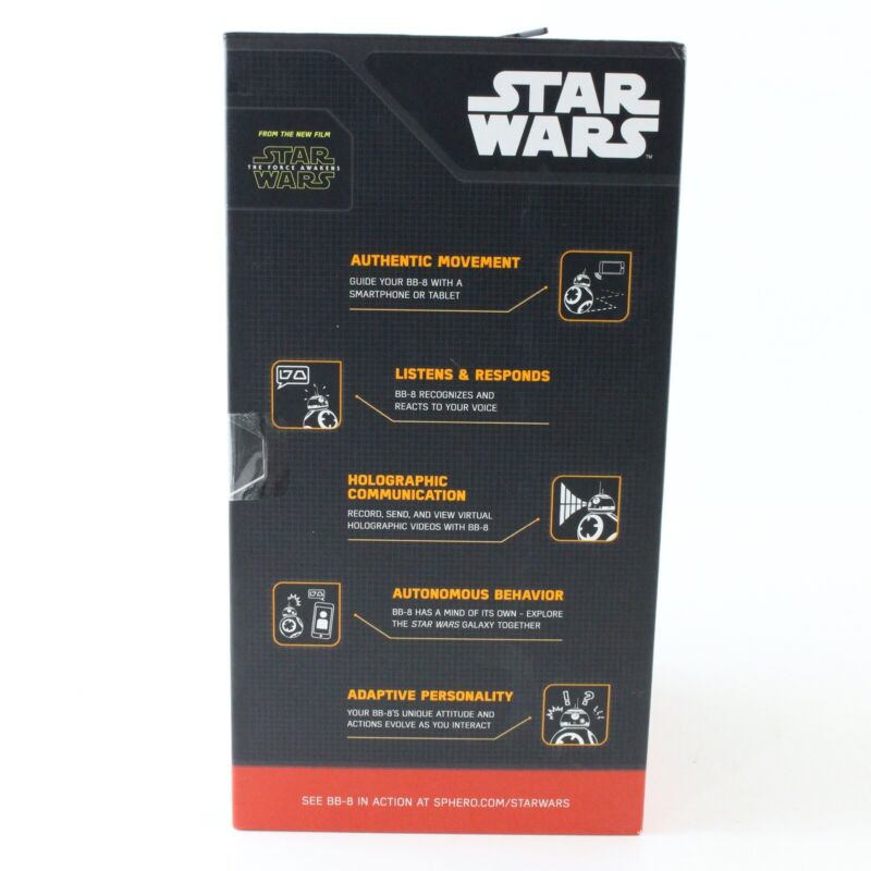 BB-8 App-Enabled Droid Star Wars Lucasfilm Disney Sphero Unopened