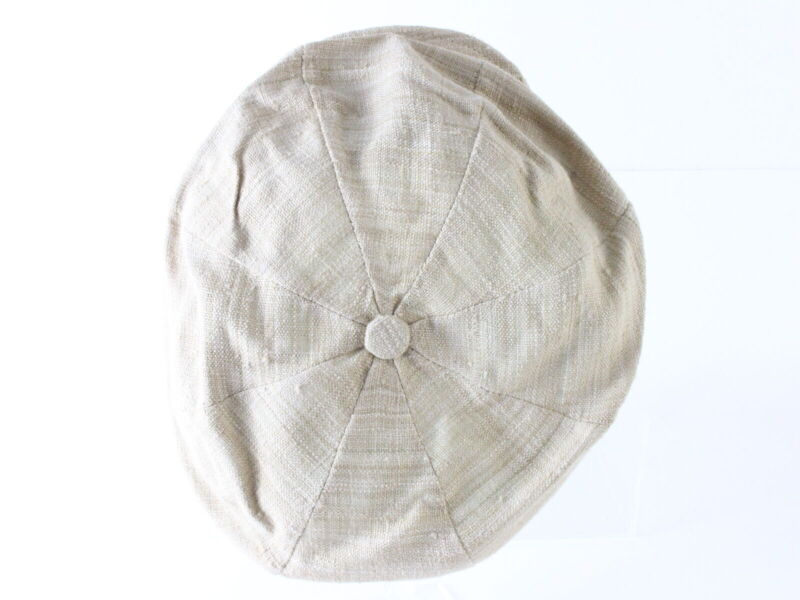 B Wear Cap Co Mens Tan Eight Quarter Cap Size: L