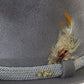 Golden Coach By Dobbs Mens Citadel Gray Felt Fedora MULTIPLE SIZES