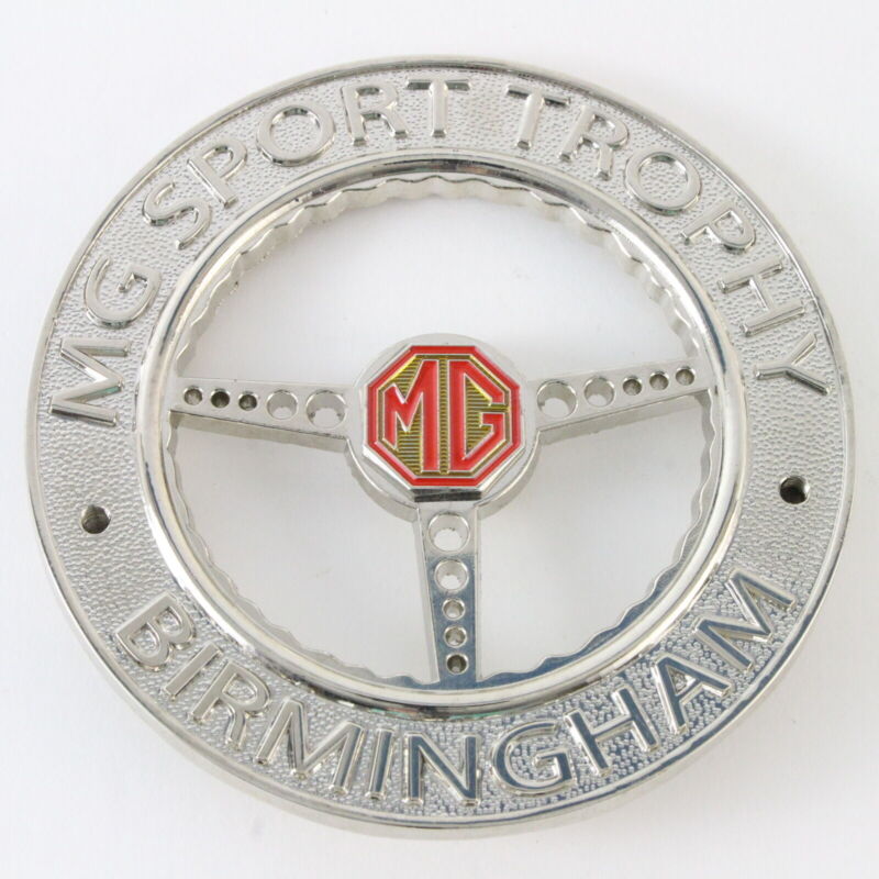 MG Sport Trophy Birmingham 3" Metal Emblem Badge