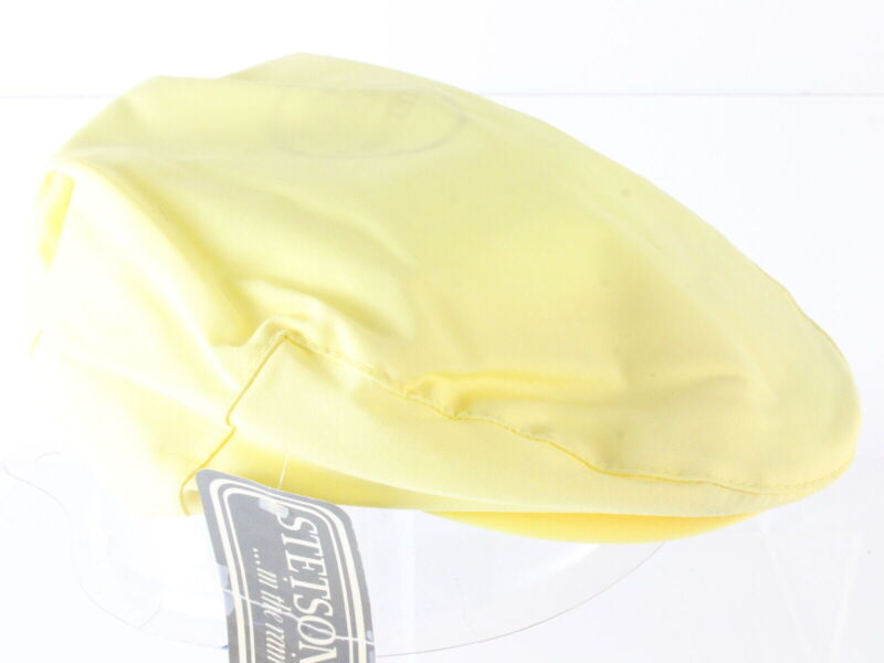 Stetson Mens Bright Yellow Sport Cap NEWSBOY IVE STYLE MULTIPLE SIZES