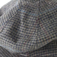 Borsalino Mens Brown Mix Felt Ivy Cap Newsboy Style 6 7/8 55cm